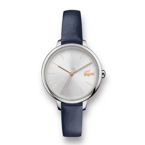 Silver and Navy Cannes Lacoste Watch